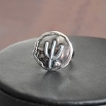 СРЕБЪРЕН ПРЪСТЕН, РЪЧНА ИЗРАБОТКА